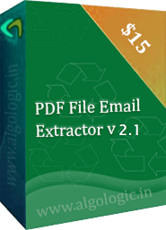 Extract PDF file email addresses